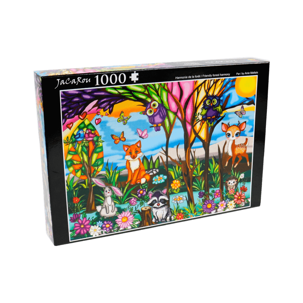 Harmonie de la forêt JaCaRou Puzzle | Friendly Forest Harmony 