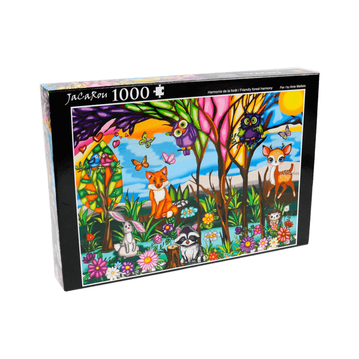 Harmonie de la forêt JaCaRou Puzzle | Friendly Forest Harmony 