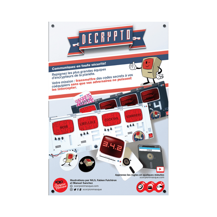 Decrypto, jeu de société d'ambiance - Achat en ligne à L'As des jeux