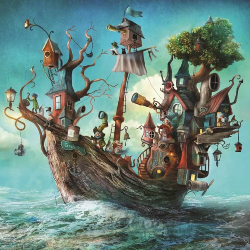 Off We Go! (Puzzle 1023 pcs) CASSE-TÊTE - 1000 morceaux