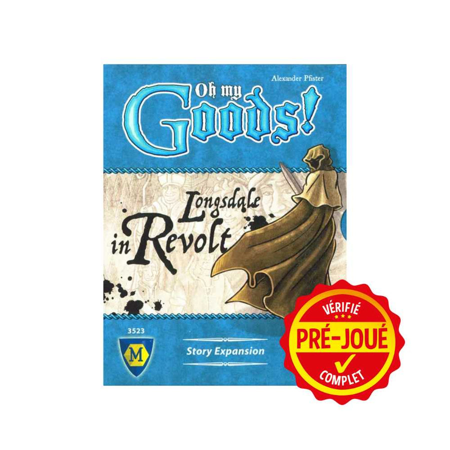 Oh my Goods - Ext: Longsdale in Revolt (pré-joué) (EN) BAZAR - Bazar - Jeu de cartes