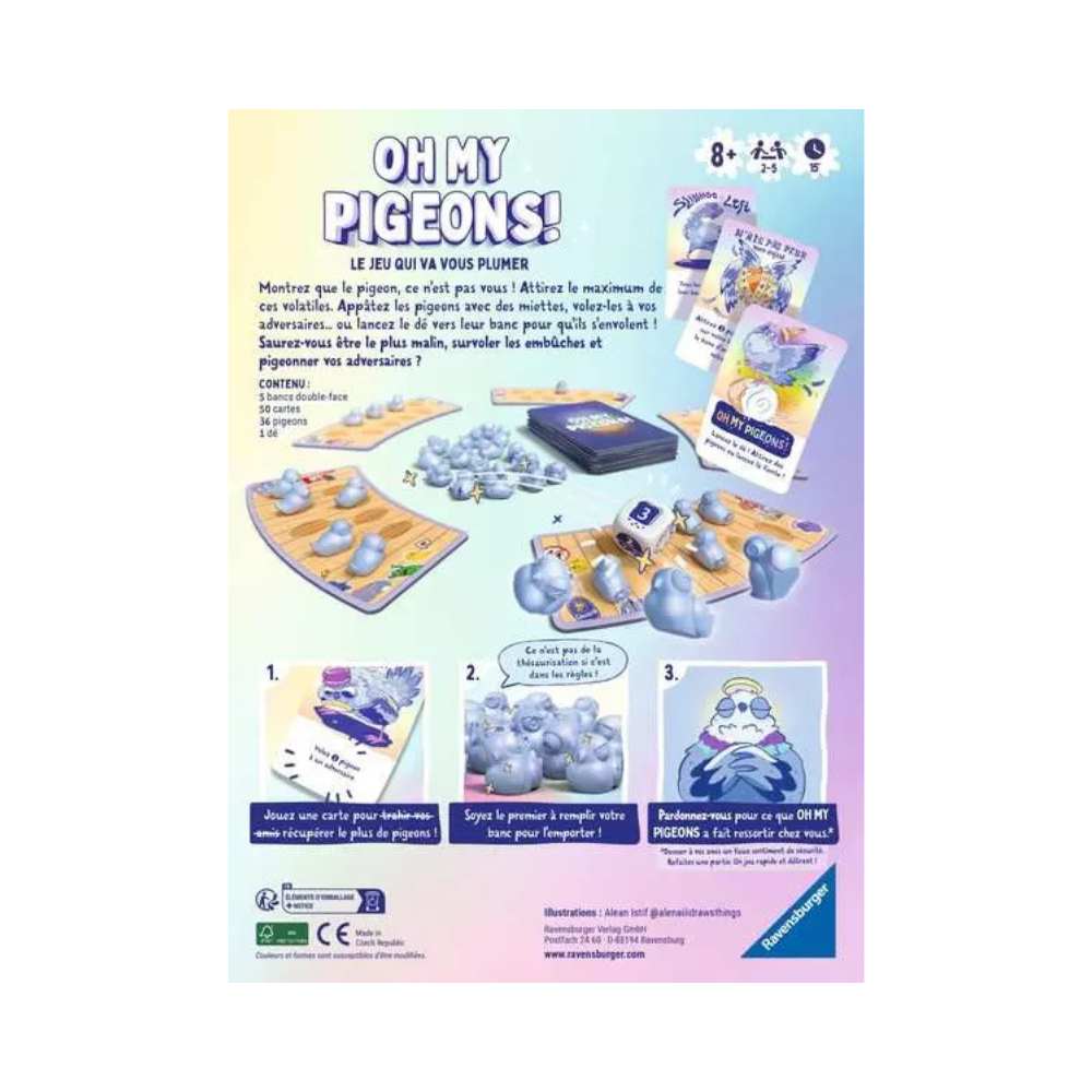 Oh My Pigeons! (FR) JEUX - Famille