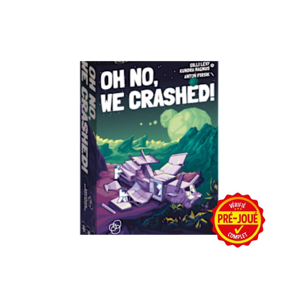 Oh No We Crashed! (pré-joué) (EN) BAZAR - Bazar - Ambiance (party)