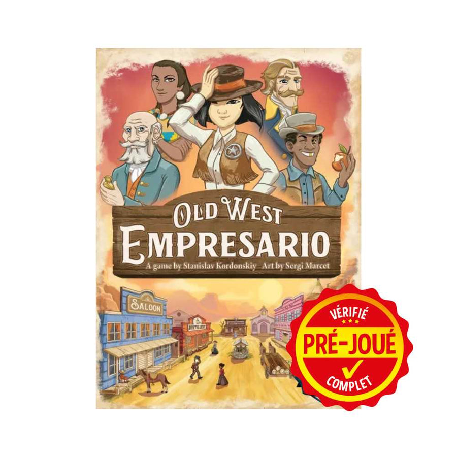 Old West Empresario (pré-joué) (EN) BAZAR - Bazar - Stratégie