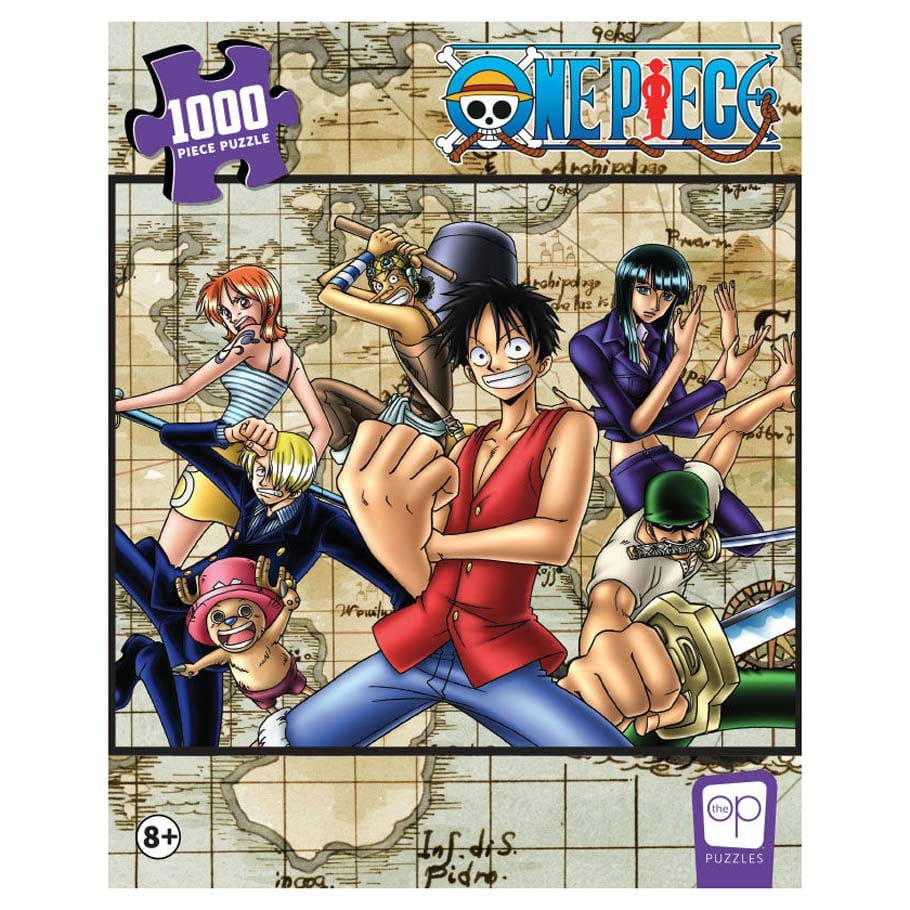 One Pieace Straw Hat Crew (1000 pcs) CASSE-TÊTE - 1000 morceaux