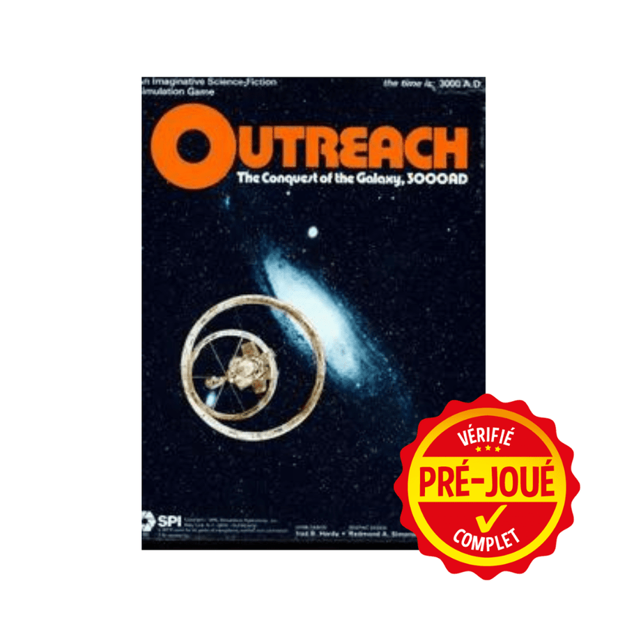 Outreach : The conquest of the galaxy, 3000AD [pré-joué] (EN) BAZAR - Bazar - Stratégie