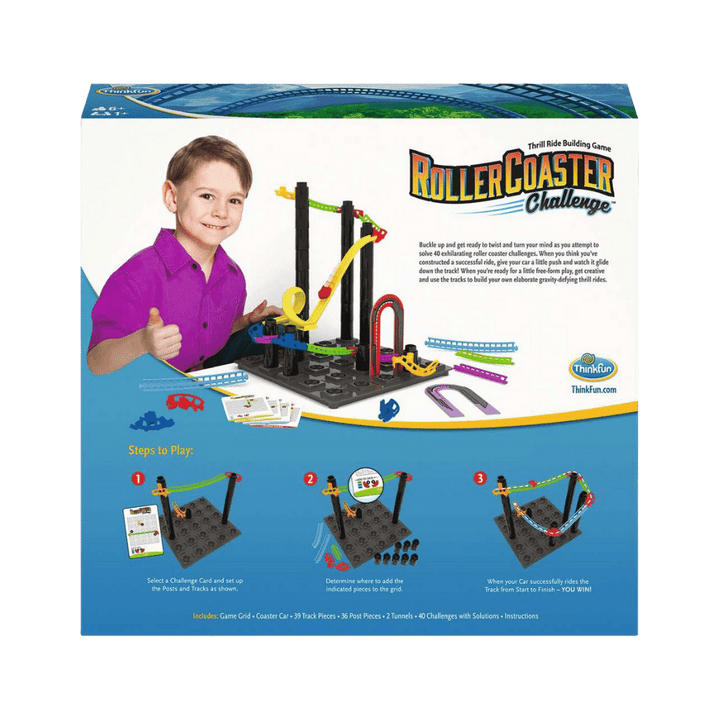 Roller Coaster Challenge, jeu solo - Achat en ligne à L'As des Jeux