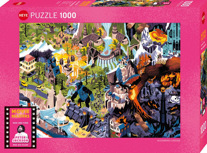 P. Jackson Films,Movie Masters (1000 pcs) CASSE-TÊTE - 1000 morceaux