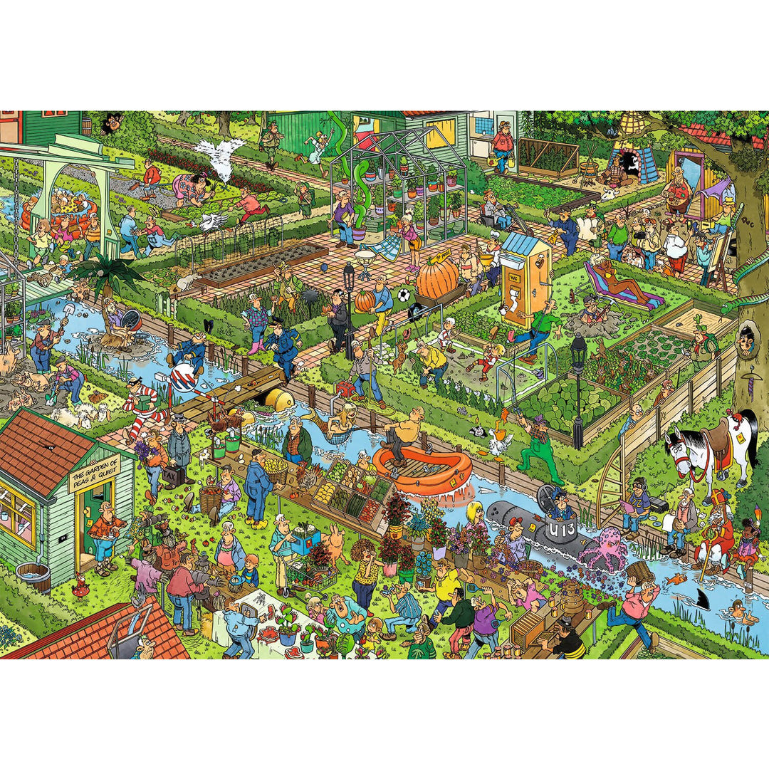Puzzle 1000: Le jardin de légumes, JvH