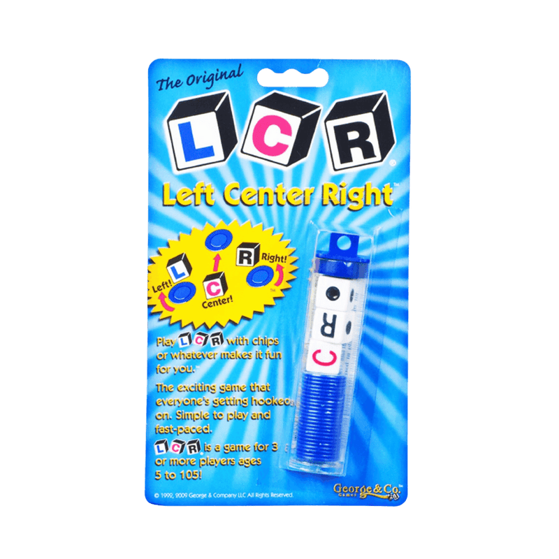 LCR Left Center Right Single Game Tube (EN)