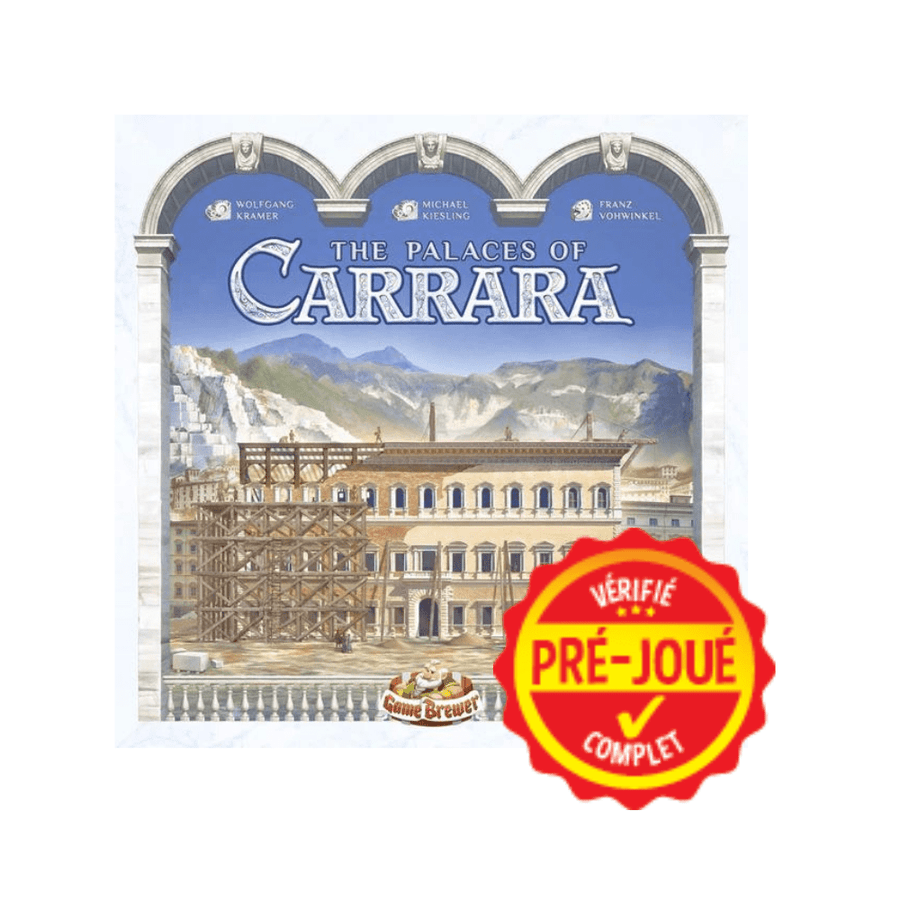 Palaces of carrara (second edition) (pré-joué) (ML) BAZAR - Bazar - Stratégie