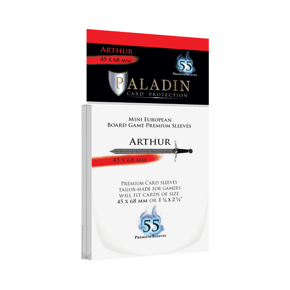 Paladin Sleeves - Arthur - 45 x 68mm (55) Cartables et portfolios - Sleeves - Mini-européene
