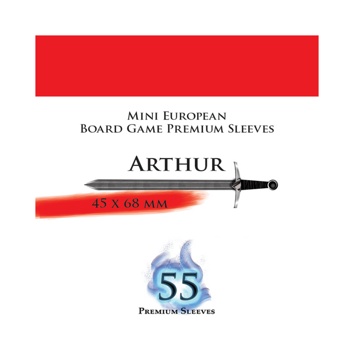 Paladin Sleeves - Arthur - 45 x 68mm (55) Cartables et portfolios - Sleeves - Mini-européene