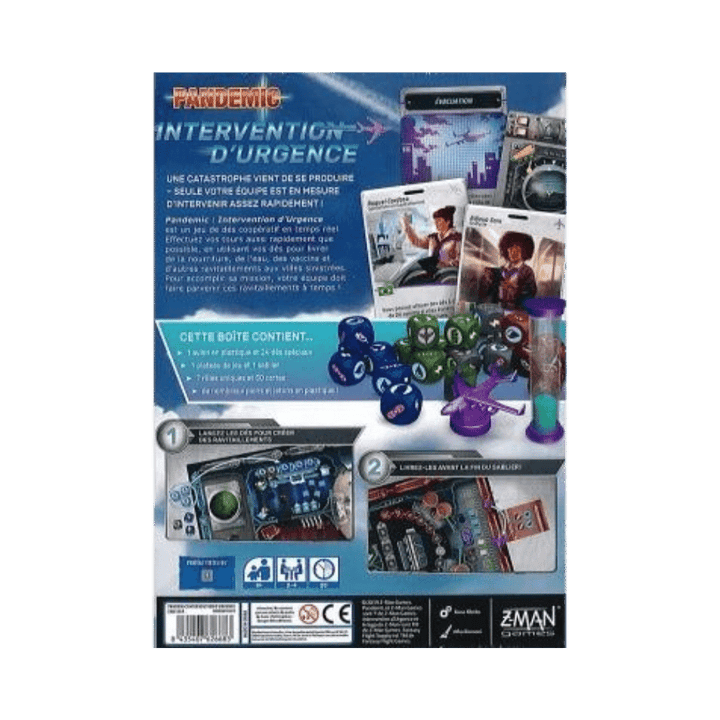 Pandemic - Intervention d'urgence (FR) JEUX - Coopératifs