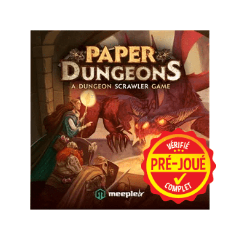 Paper Dungeons (pré-joué) (EN) BAZAR - Bazar - Stratégie
