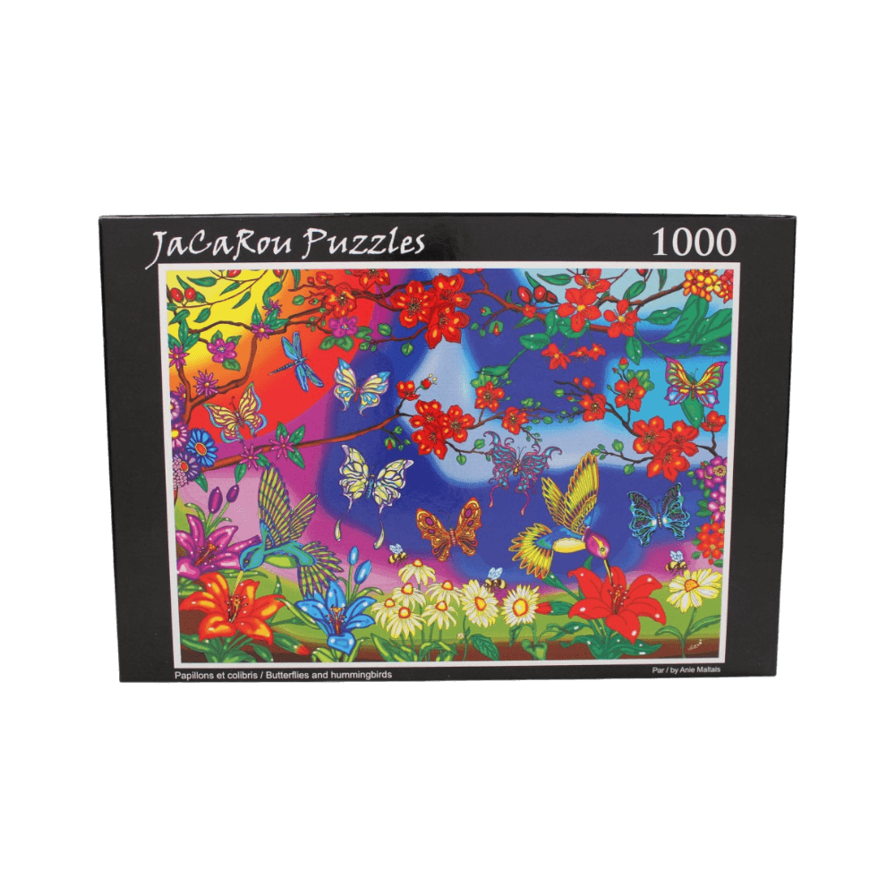 Papillons & colibris | Butterflies & Hummingbirds (Puzzle 1000 pcs) CASSE-TÊTE - 1000 morceaux