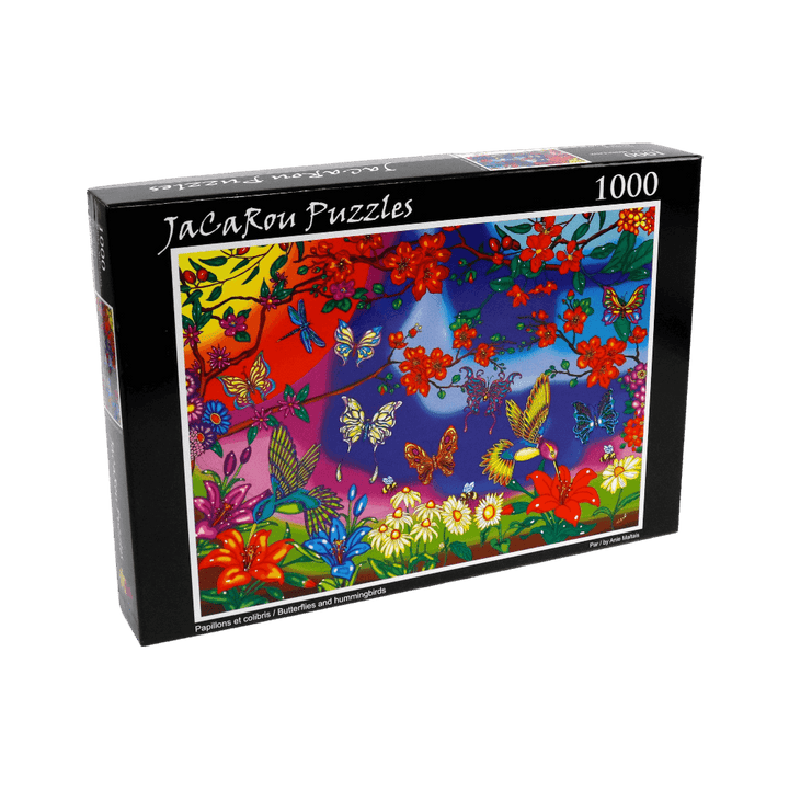 Papillons & colibris | Butterflies & Hummingbirds (Puzzle 1000 pcs) CASSE-TÊTE - 1000 morceaux