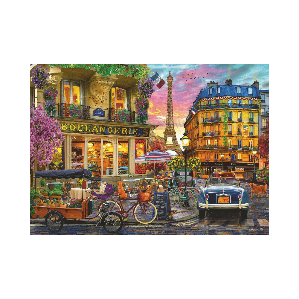 Paris at Dawn (1000 pc) CASSE-TÊTE - 1000 morceaux