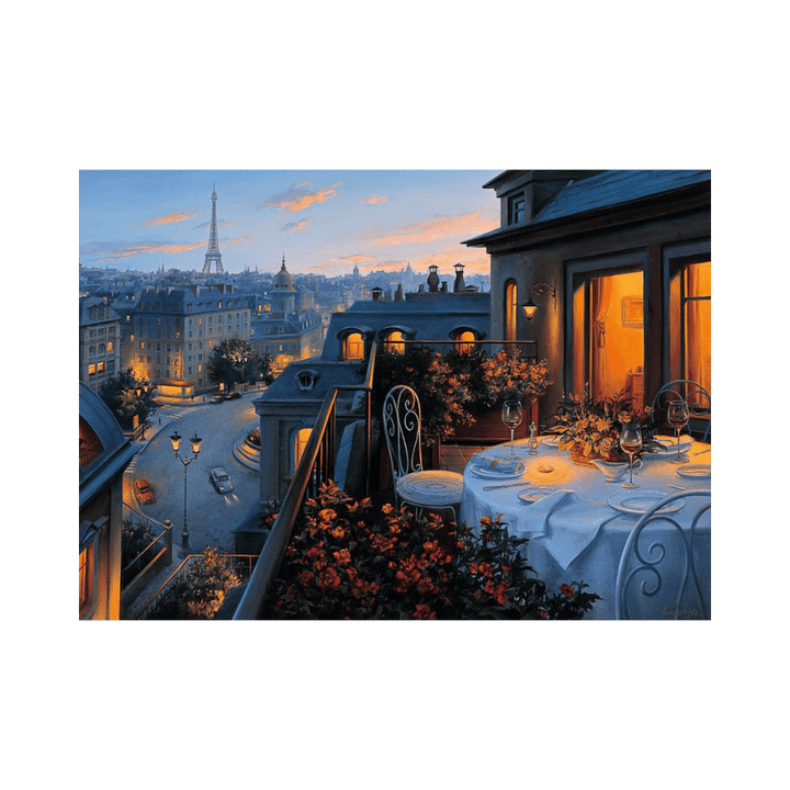 Paris Balcony (1000 pc) CASSE-TÊTE - 1000 morceaux