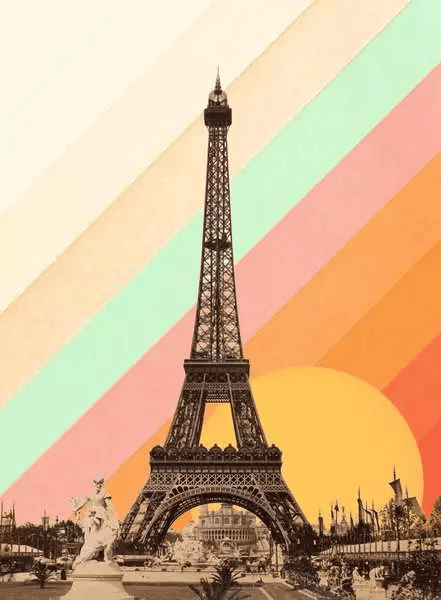 Paris Rainbow (500 pcs) CASSE-TÊTE - 400 - 550 morceaux
