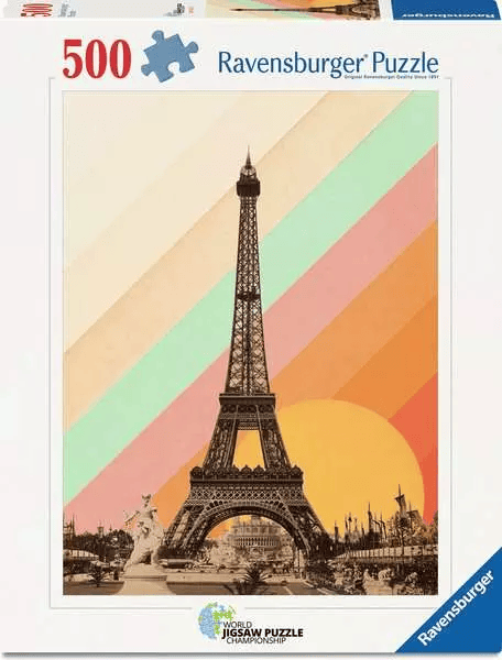 Paris Rainbow (500 pcs) CASSE-TÊTE - 400 - 550 morceaux