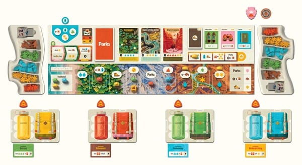Parks 2e édition (FR) JEUX - Stratégie - Stratégie léger