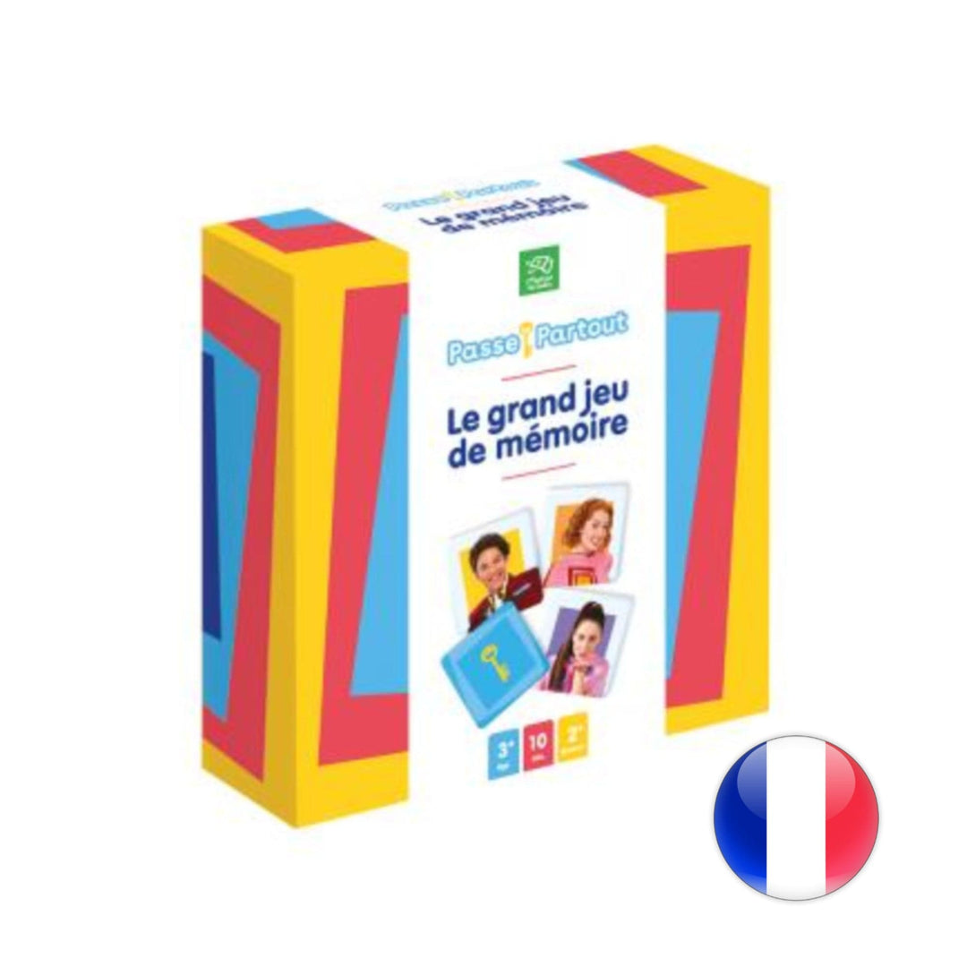 Passe-Partout : Jeu de mémoire (FR) JEUX - Enfants - Enfants 3 ans +