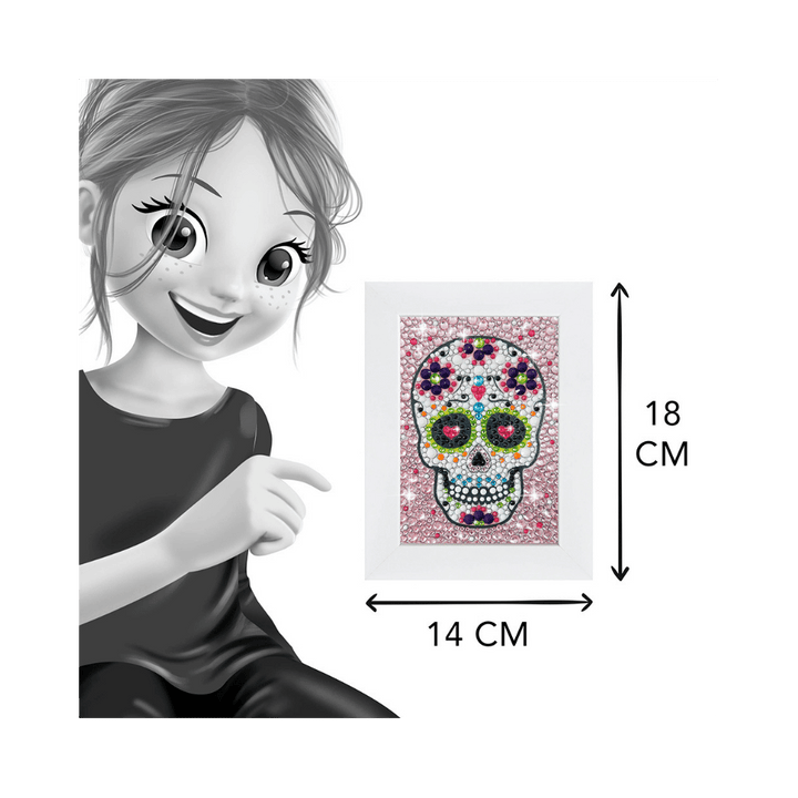 Buki Be Teens - Crâne pailleté (ML) PASSE-TEMPS - Bricolages