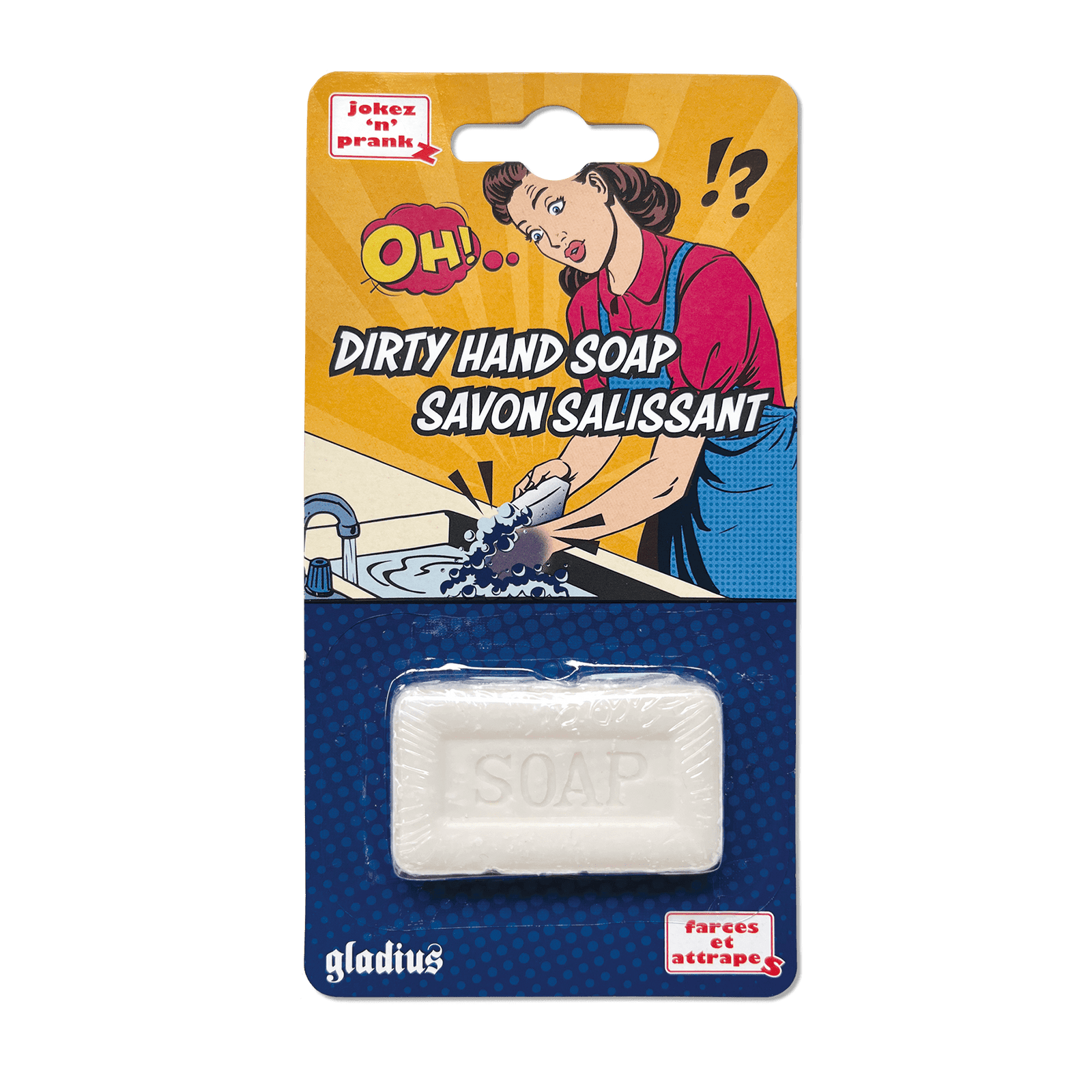 Savon salissant | Dirty Hand Soap PASSE-TEMPS - Farces et attrapes