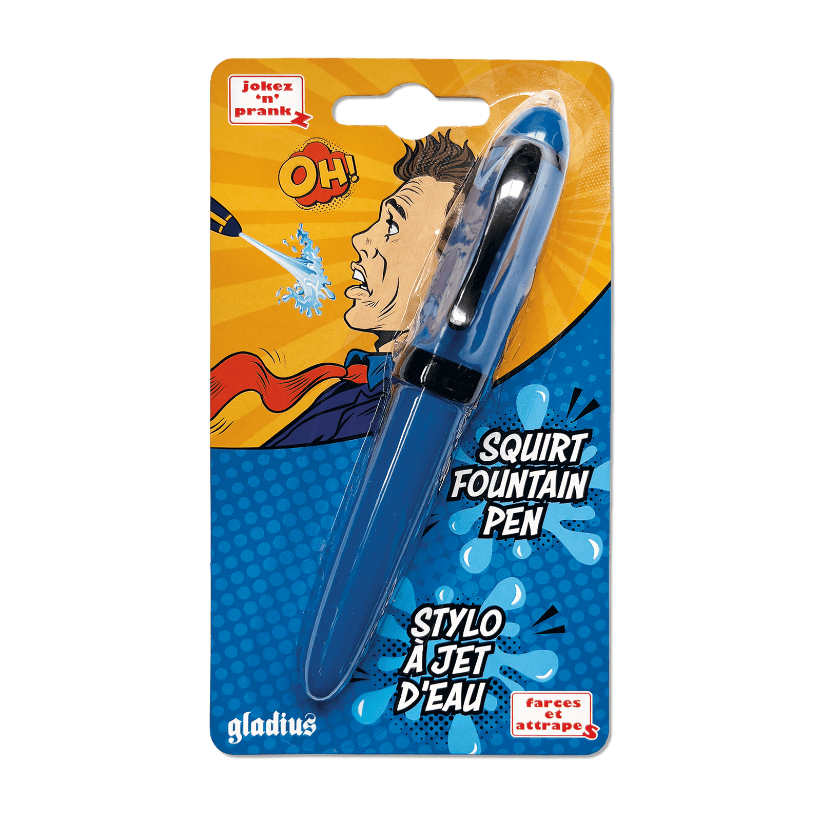 Stylo à jet d'eau | Squirt Fountain Pen PASSE-TEMPS - Farces et attrapes