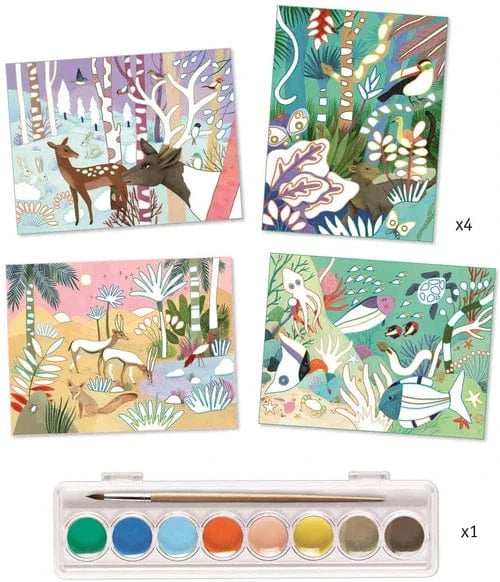 Gouaches / Natural World PASSE-TEMPS