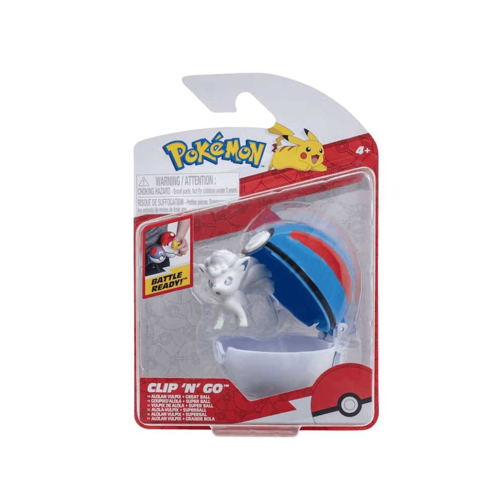 Pokemon - Clip 'N' Go PASSE-TEMPS - Jouets - Jouets Figurines
