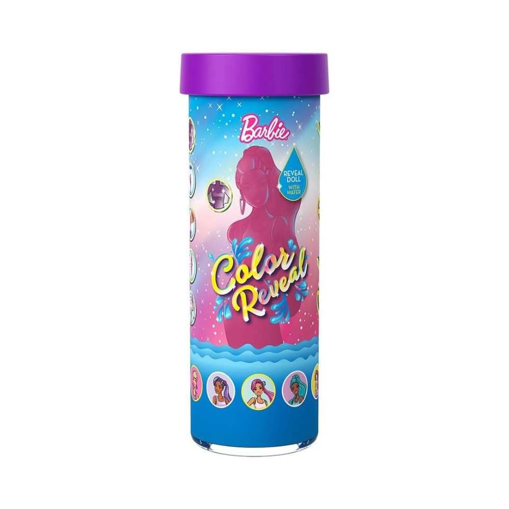 Mini BarbieLand - Poupée Color Reveal PASSE-TEMPS - Jouets