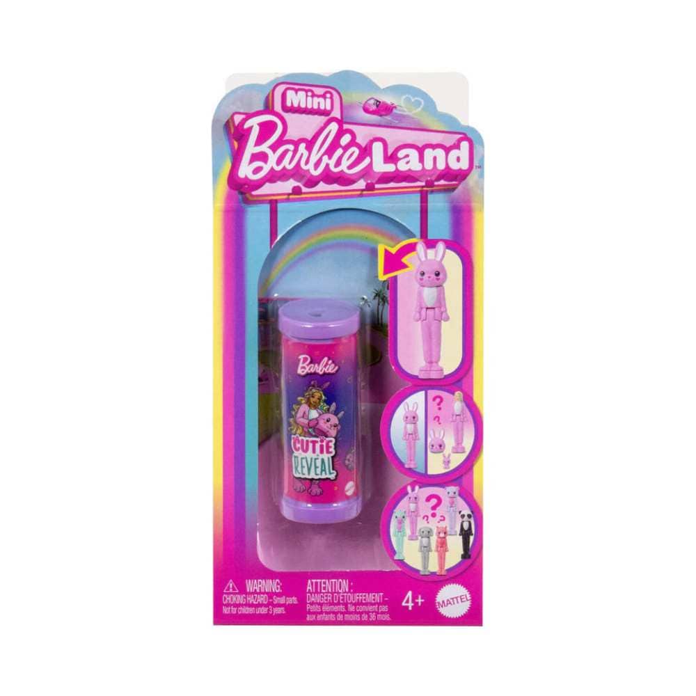 Mini BarbieLand - Poupée Cutie Reveal PASSE-TEMPS - Jouets
