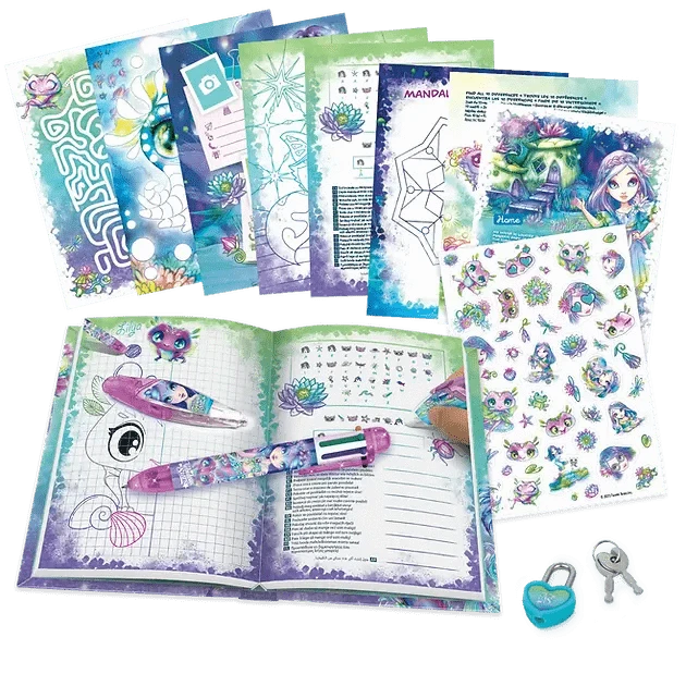 Journal Intime de Nenuphia - Coffret de luxe (ML) PASSE-TEMPS - Nebulous Stars