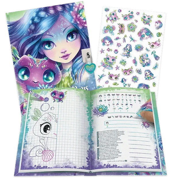Journal Intime de Nenuphia - Coffret de luxe (ML) PASSE-TEMPS - Nebulous Stars