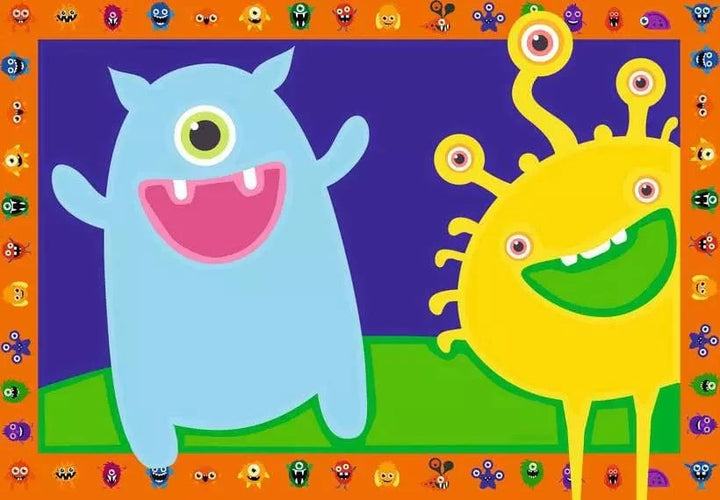CreArt Jr: Silly Monsters (2 images) PASSE-TEMPS - Peinture à numéro