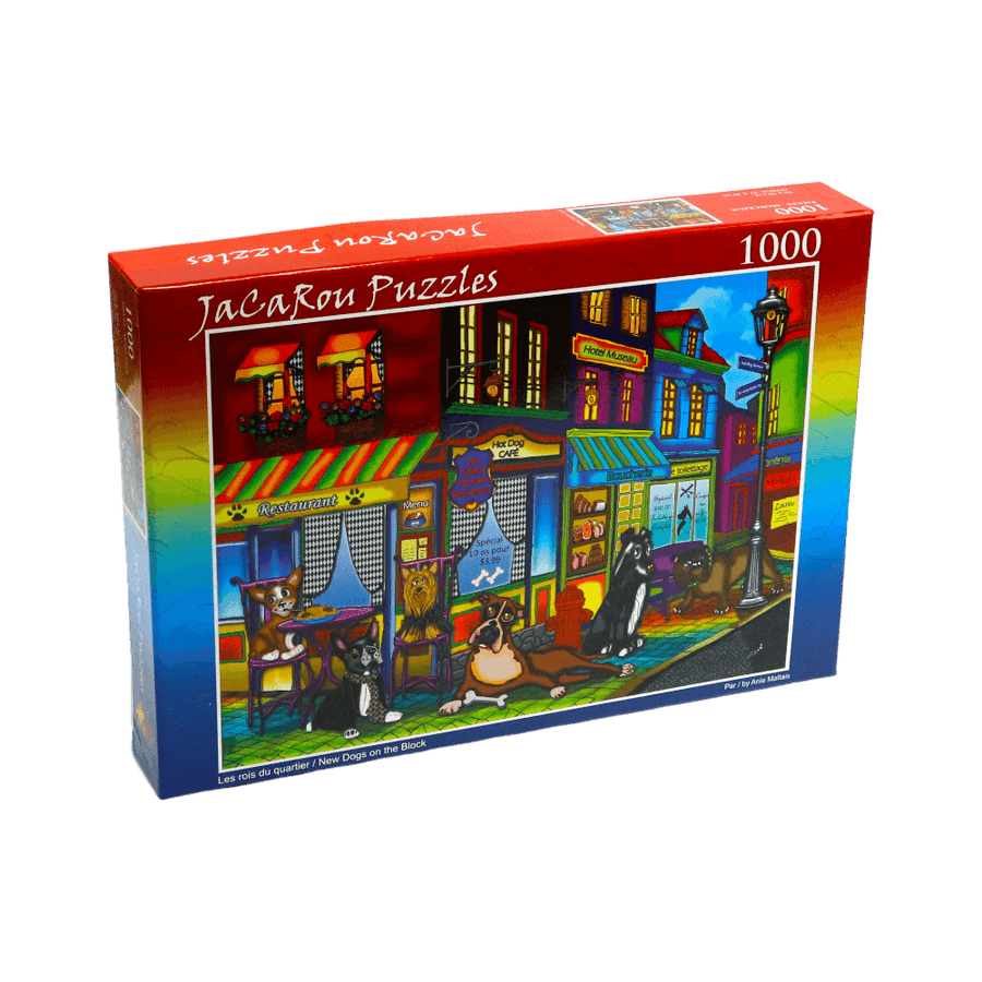 Les rois du quartier casse-tête JaCaRou | New Dogs On The Block Puzzle