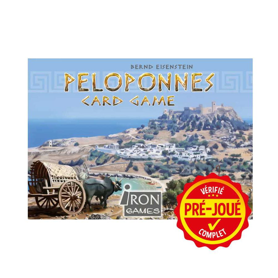Peloponnes - Card game + Ext : Patronus (pré-joué) (ML) BAZAR - Bazar - Stratégie