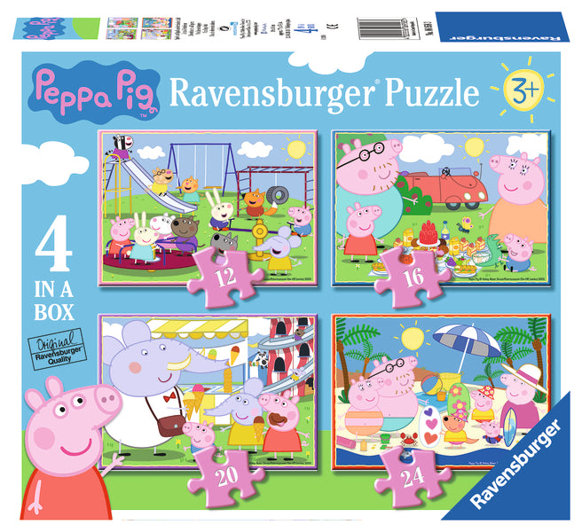 Peppa Pig (12, 16, 20, 24 Pcs) CASSE-TÊTE - 2 - 24 morceaux