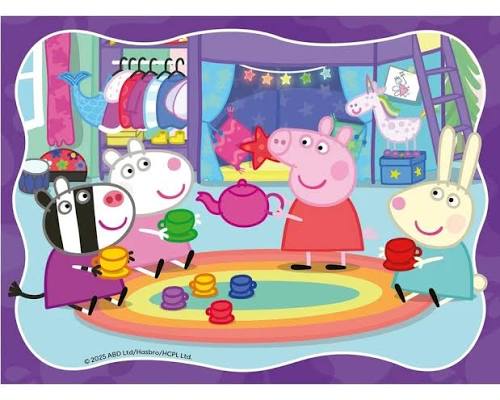 Peppa Pig, 4 in a Box (12/16/20/24pcs) CASSE-TÊTE - 2 - 24 morceaux