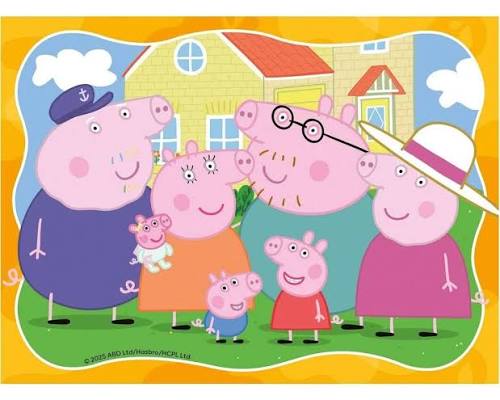 Peppa Pig, 4 in a Box (12/16/20/24pcs) CASSE-TÊTE - 2 - 24 morceaux