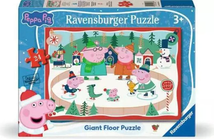 Peppa Pig Christmas - Puzzle de plancher Géant (24pcs) CASSE-TÊTE - 2 - 24 morceaux