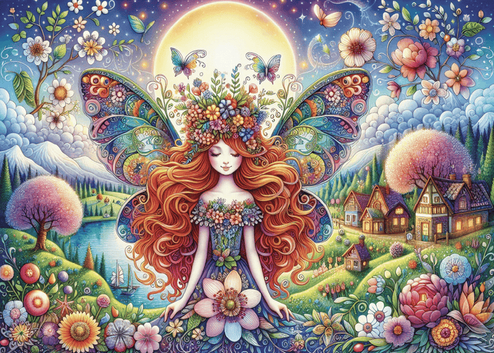 Petals and Wings (1000 pcs) CASSE-TÊTE - 1000 morceaux