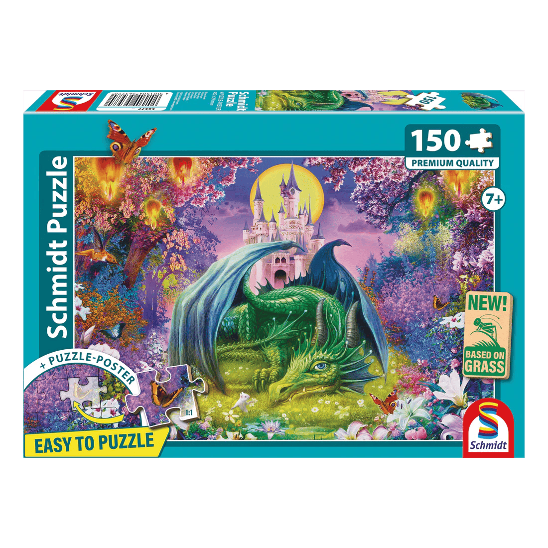Petit dragon (150 pcs) CASSE-TÊTE - 100 - 150 morceaux