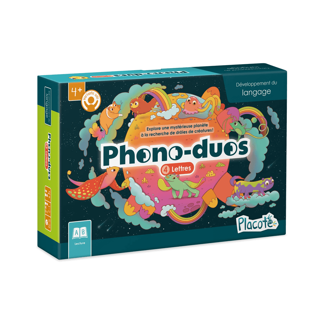 Phono-duos: Lettres - jeu éducatif enfants | Dès 4 ans