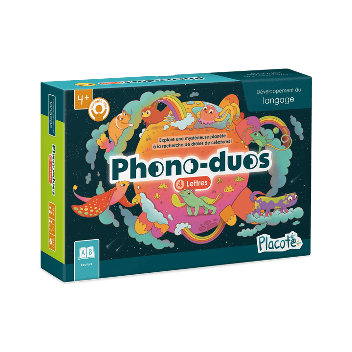 Phono-duos: Lettres - jeu éducatif enfants | Dès 4 ans