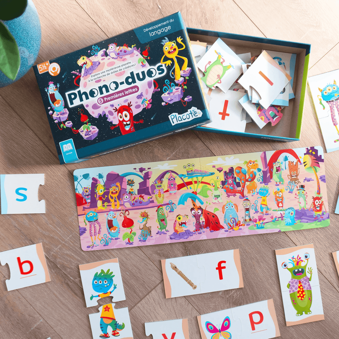 Phono-duos : Premières lettres (FR) JEUX - Éducatif