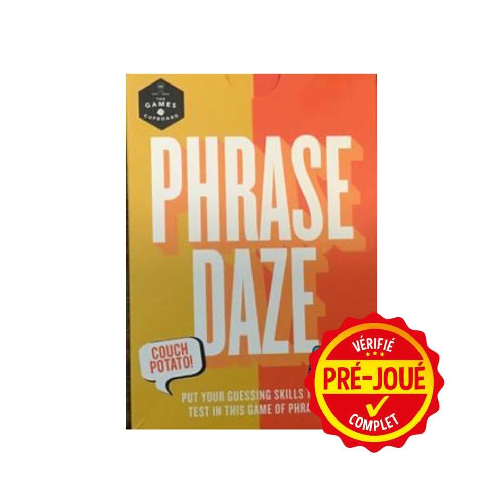 Phrase daze (pré-joué) (EN) BAZAR - Bazar - Ambiance (party)
