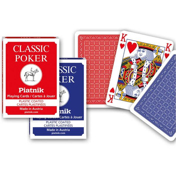 Piatnik Cartes à jouer - Classique Poker (1 paquet) JEUX - Cartes et Accessoires - Cartes à jouer
